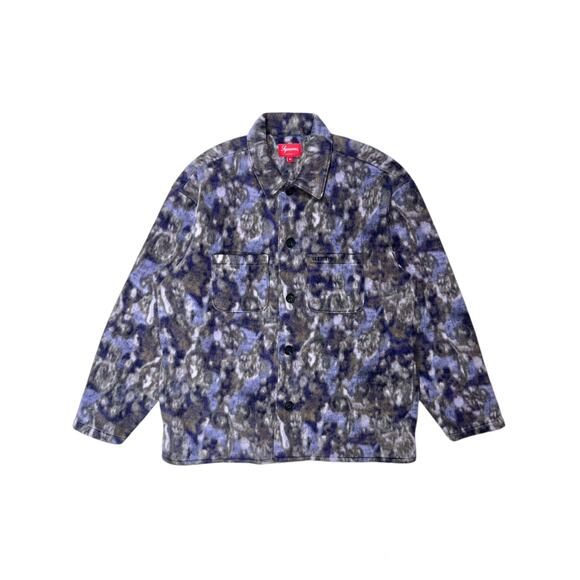 Supreme FW21 Paisley Fleece Shirt